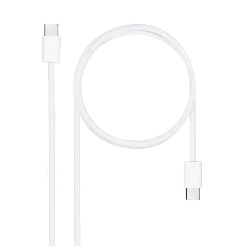 Nanocable Cable USB-C 2.0 60W USB-C/M-M, 1m