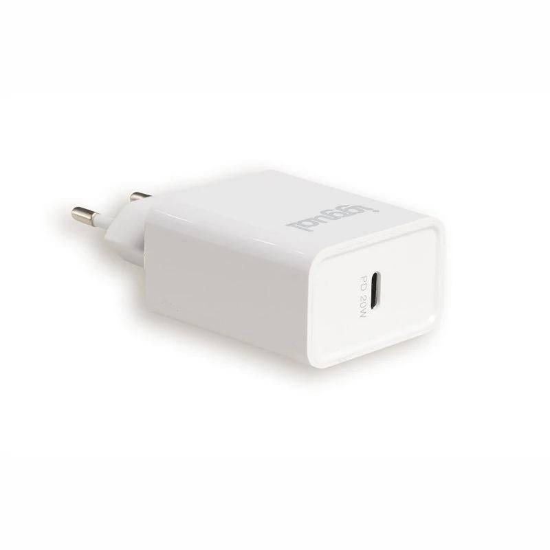 iggual Cargador rápido USB PD tipo C 20W