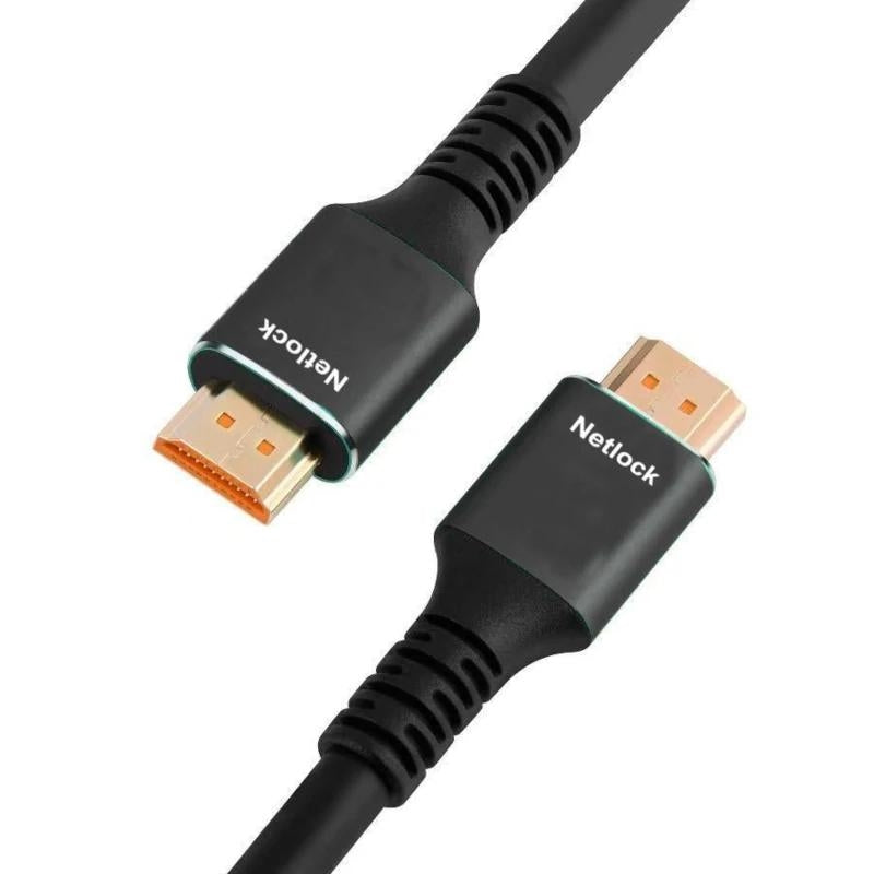 Netlock Cable HDMI V2.1 M-M 8K@60HZ 48GBPS, 10M