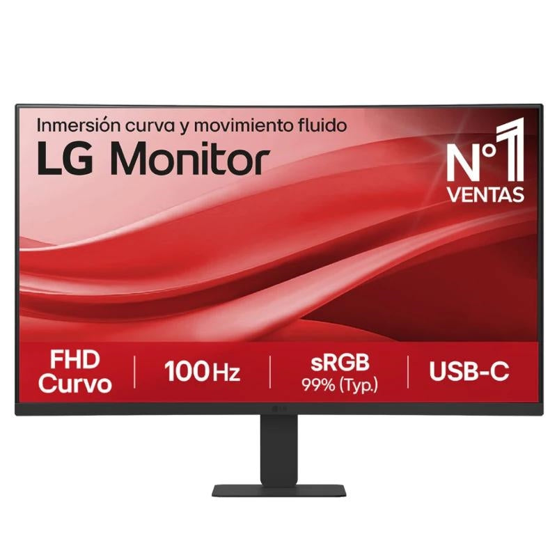 LG 27U421A-B monitor 27" FHD 1xHDMI curvo