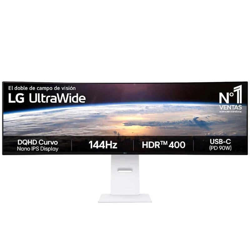 LG 49U950A-W Monitor 49" Dual QHD LED 144 Hz 5 ms