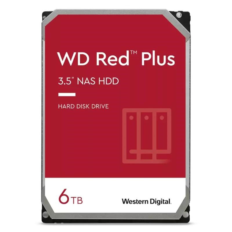Western Digital Red Plus WD60EFPX 6TB SATA-600