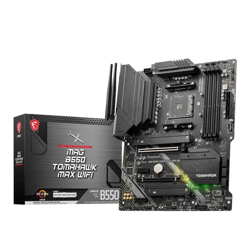 MSI Placa Base MAG B550 TOMAHAWK MAX WIFI ATX AM4