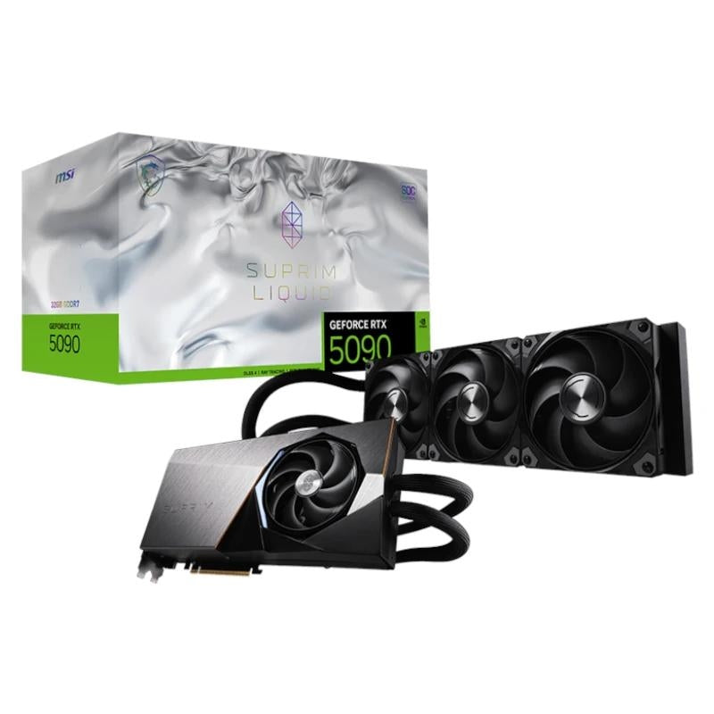 MSI VGA NVIDIA RTX 5090 32G SUPRIM LIQUID SOC DDR7