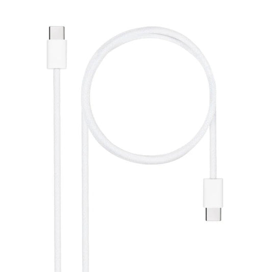 Nanocable Cable USB-C 2.0 60W USB-C/M-M, 1m