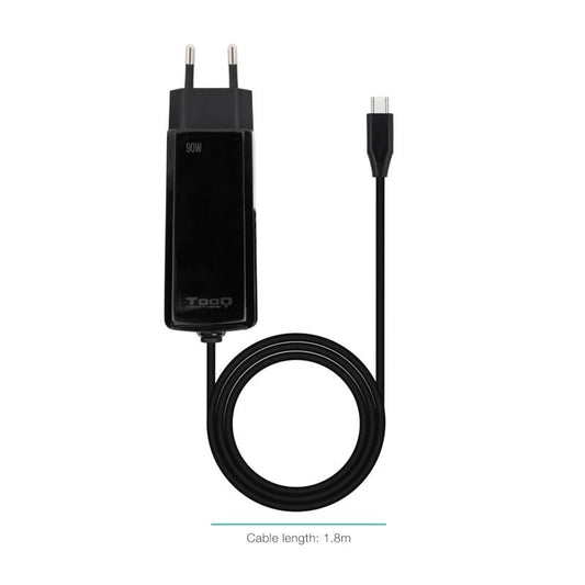 Tooq Cargador portátil GAN USB-C PD 90W Cúbico