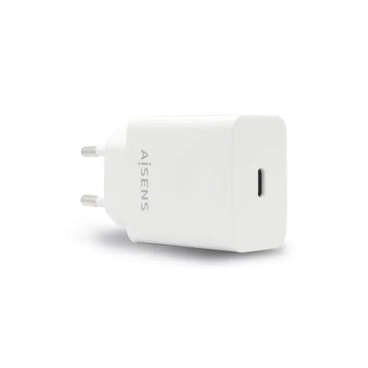 Aisens Cargador USB-C PD3.0 1xUSB-C 20W Blanco