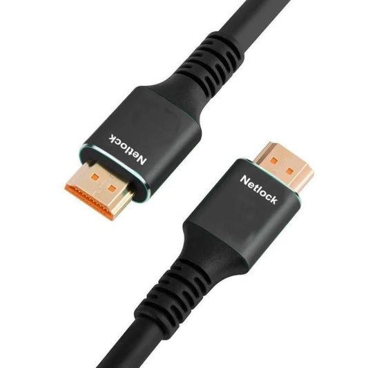 Netlock Cable HDMI V2.1 M-M 8K@60HZ 48GBPS, 10M
