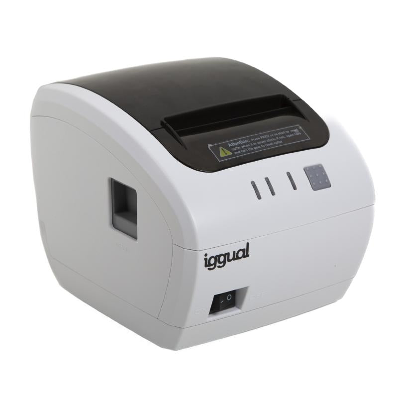 iggual Impresora térmica TP EASY 80W USB+RJ11 blan