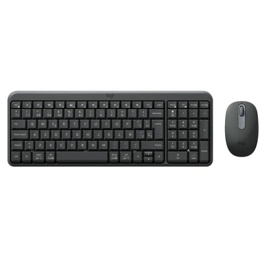 Logitech Teclado+raton MK250 bluet Negro