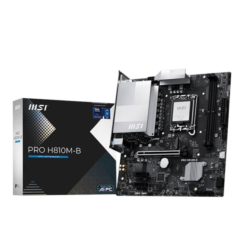MSI Placa Base PRO H810M-B DDR5 mATX LGA1851