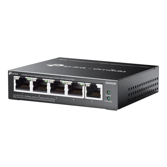 TP-Link ES205GP Switch 4xGb PoE+ 1xGb 65W Desktop