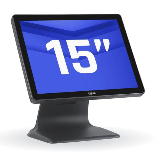 iggual TPV AIO 15" J4125 4GB + 128GB 6USB WiFi