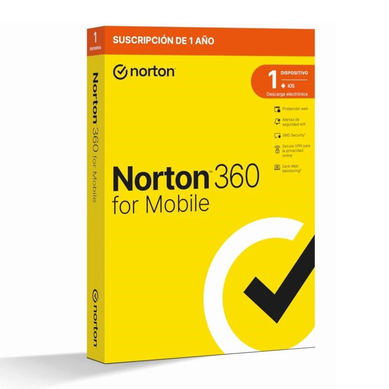 NORTON 360 Mobile ES 1 us 1 dispositivo 1A