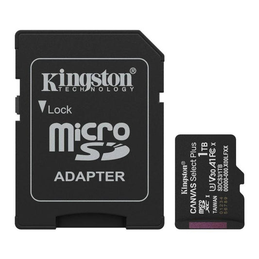 tarjeta memoria Kingston SDCS3/1TB microSD XC Gen3 150MB/s 1 